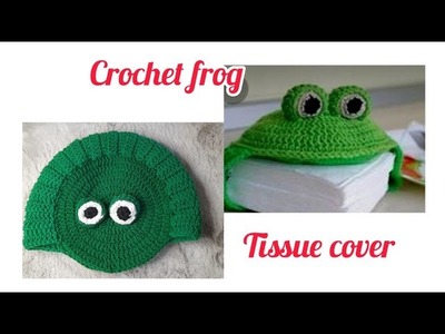 Frog  tissue  crochet  cover|| tissue  cover|| টিস্যু কাভার || @crochetcraftart
