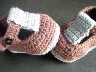 Crochet shoe