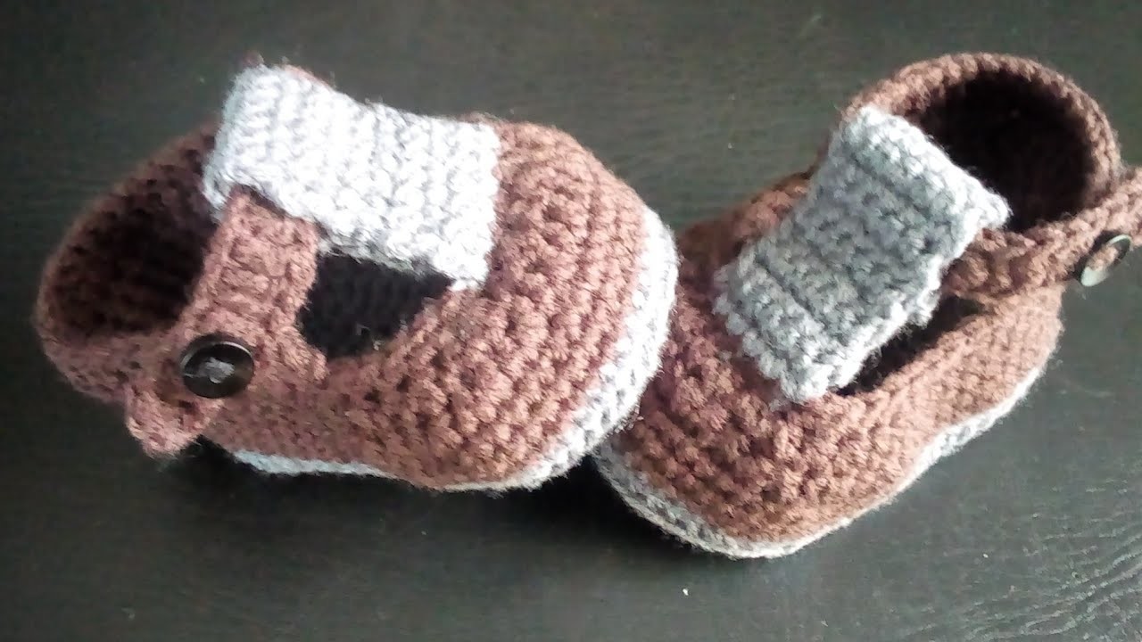 Crochet shoe
