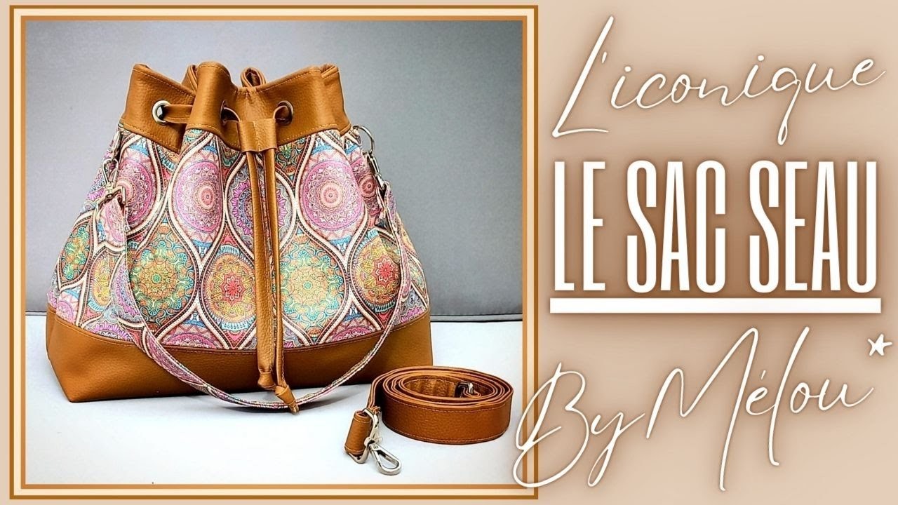 Tuto #DIY facile : coudre pas-à-pas un sac #iconique et #intemporel , Le Sac Seau BY #MÉLOU ????