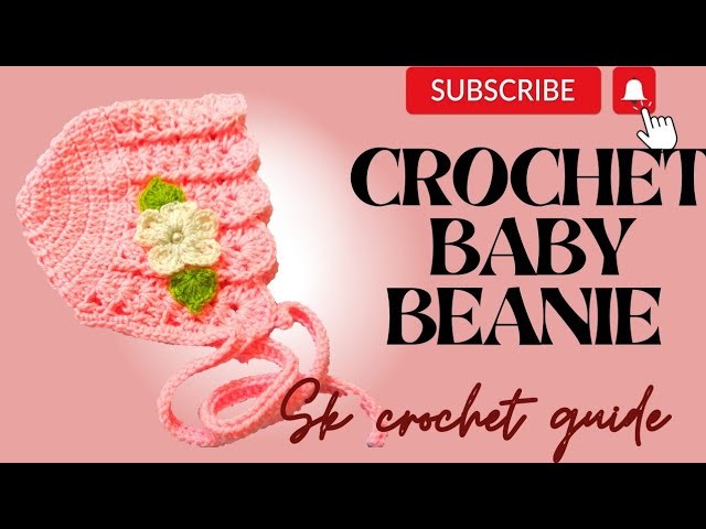 Crochet baby beanie #crochettutorial #crochetforbeginners #crochet #babybeanie#urduhindicrochet