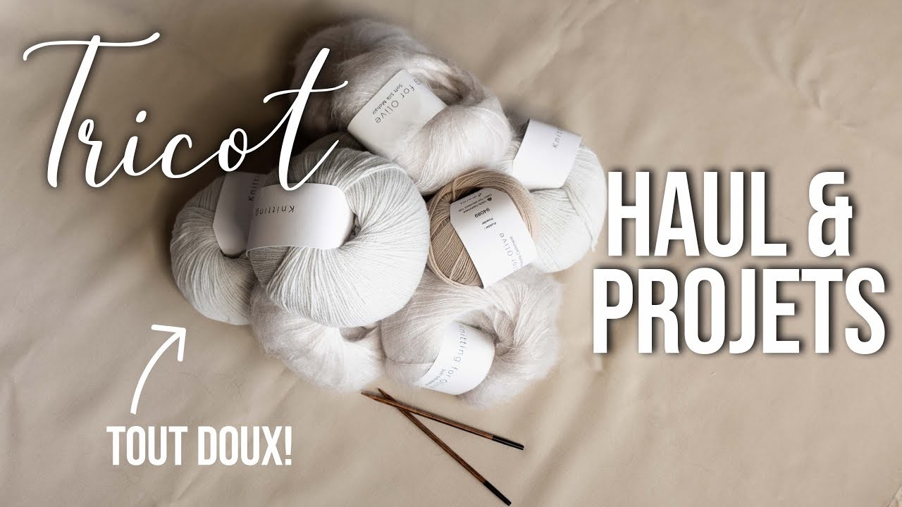 Haul knitting for Olive & projets d'hiver