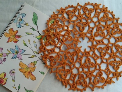 কুশিকাটার ডয়লি। Crochet Doily. Part 2