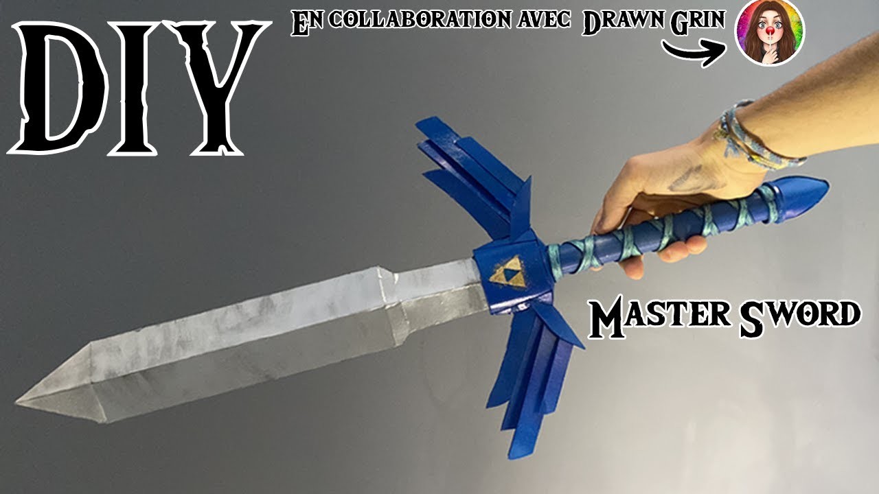 Fabrication de la Master Sword dans LEGEND OF ZELDA  - DIY