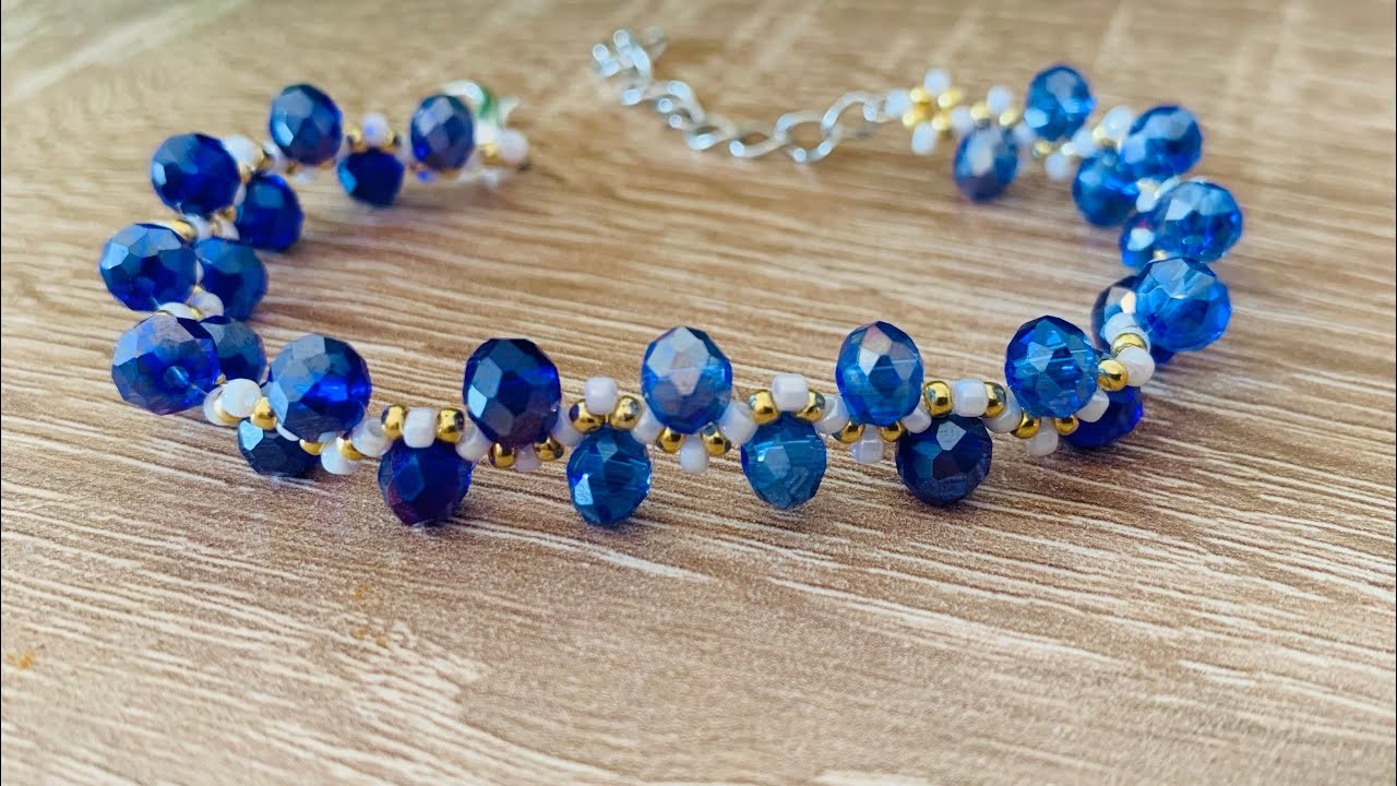 Fabrique des bijoux.comment faire un bracelet en perles #diy #bracelet #jewellery #style #cute #1