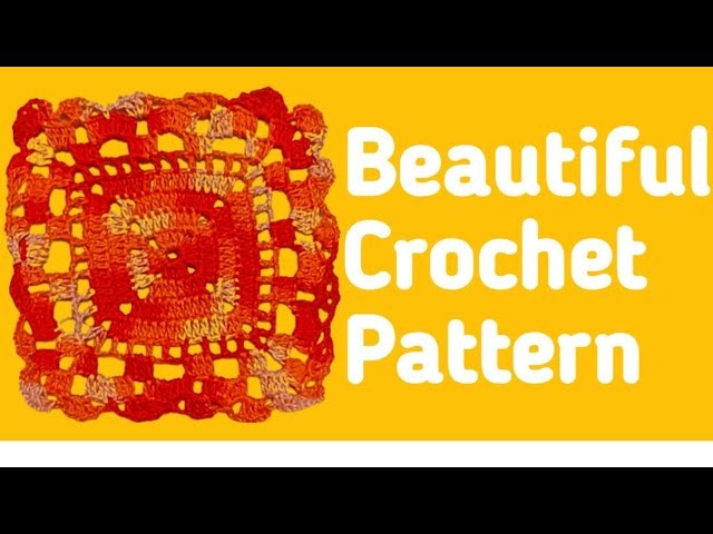 Beautiful Crochet Pattern|toutorial part- 1#crochet #কুশিকাটা