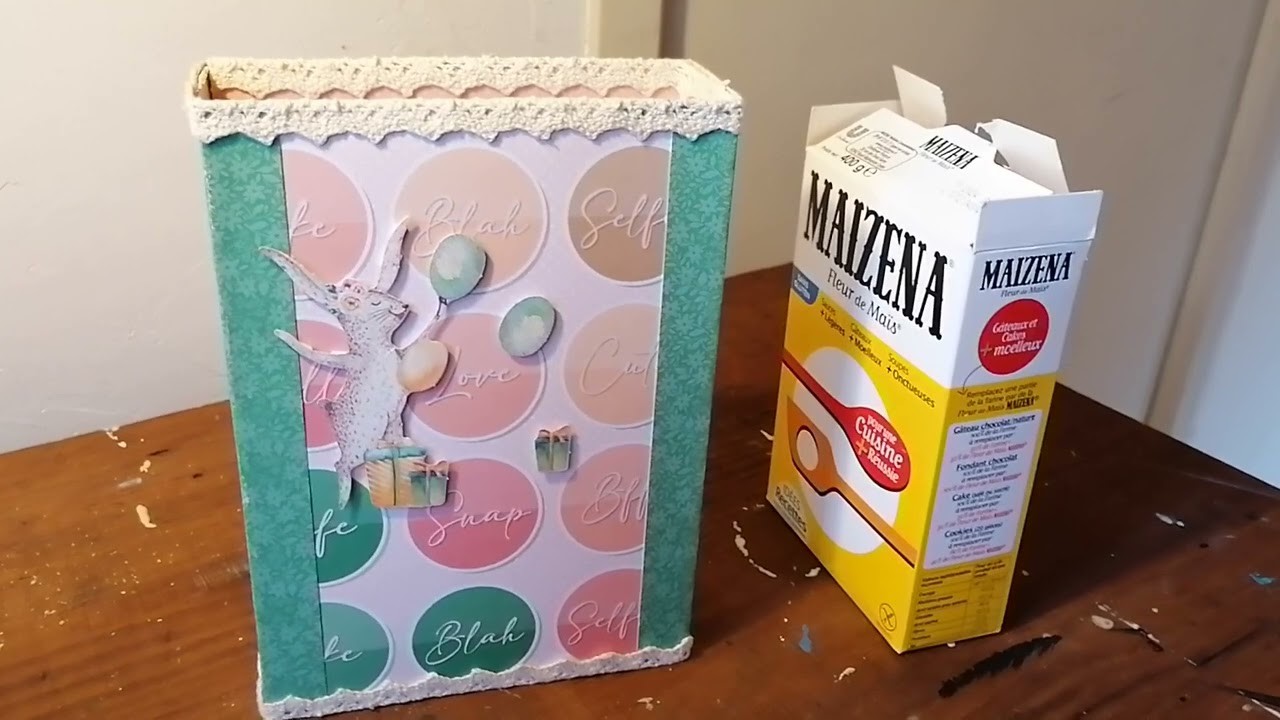 #DIY Atelier créatif Décoration d'un emballage