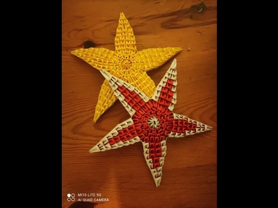 Origami 3D étoile. Star