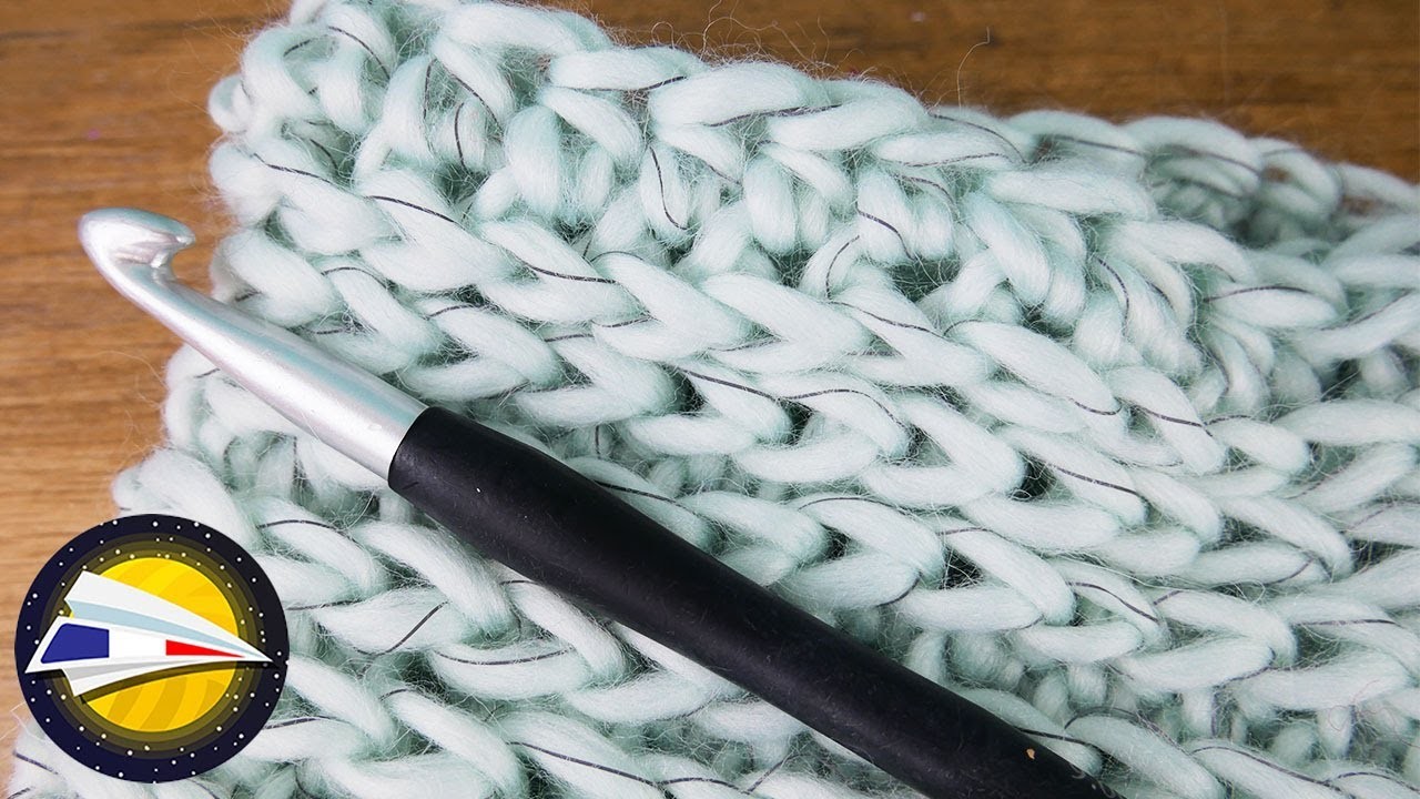 Snood avec une pelote de laine | Super rapide & simple | Crocheter comme du tricot