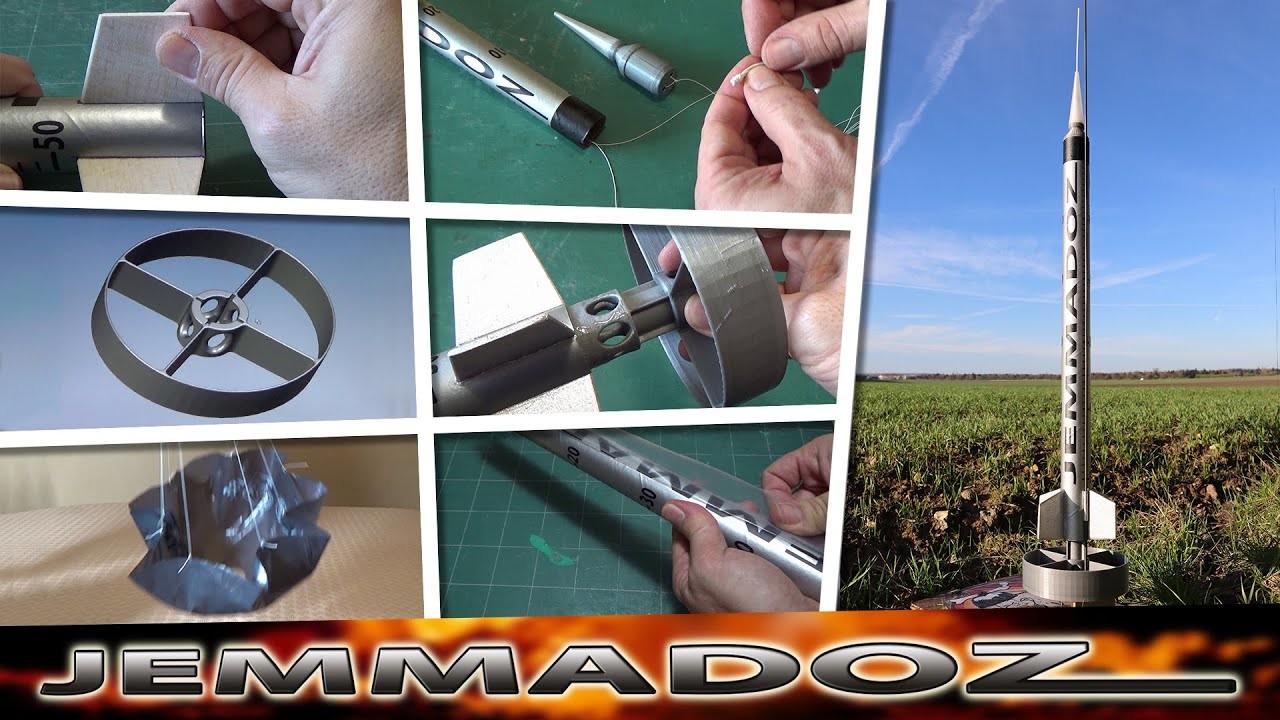 Tuto fabrication micro-fusée à poudre Jemmadoz - DIY (Part 1) ????????????‍☠️