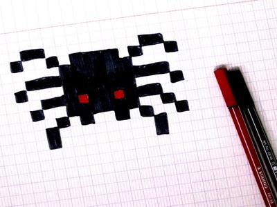 Araignée en Pixel Art !