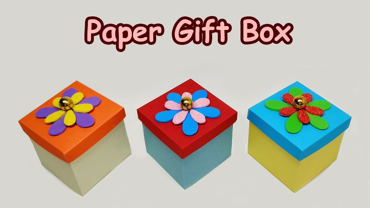 Comment faire une boîte en papier facile et rapide