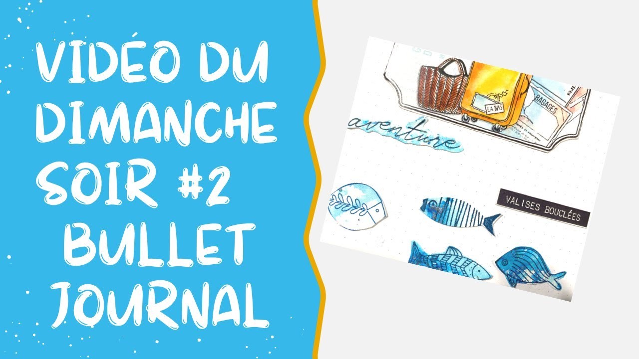 Vidéo du dimanche soir #2 BULLET JOURNAL