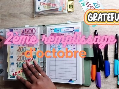 2e REMPLISSAGE D'OCTOBRE : les enveloppes long terme ????| Méthode des enveloppes budgétaires