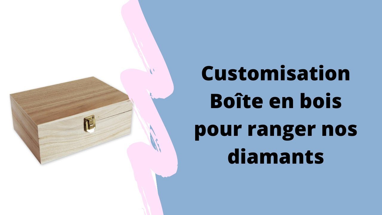 Customisation boîte de rangement pour strass @lesloisirsdenanou8418 #diamondpainting