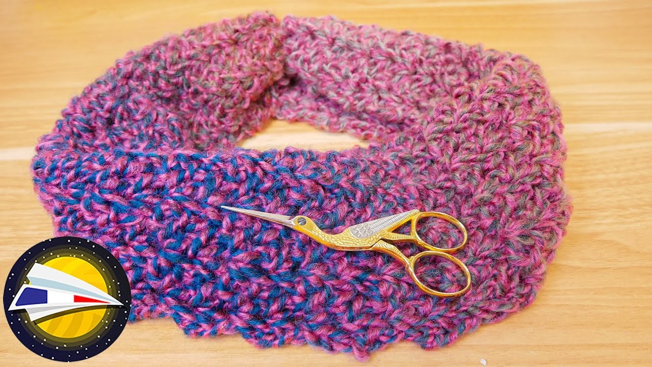 Joli snood au crochet | Crochet pour débutants | Explications simples