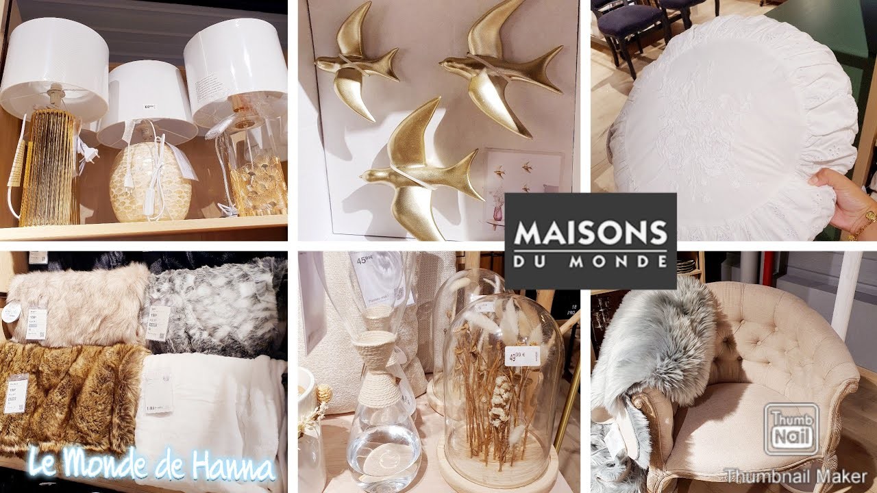 MAISONS DU MONDE ARRIVAGE 13-10 DÉCORATION INTÉRIEURE