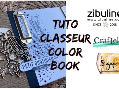 Tuto classeur facile diy. color book pour planche d’inspiration aquarelle nuancier