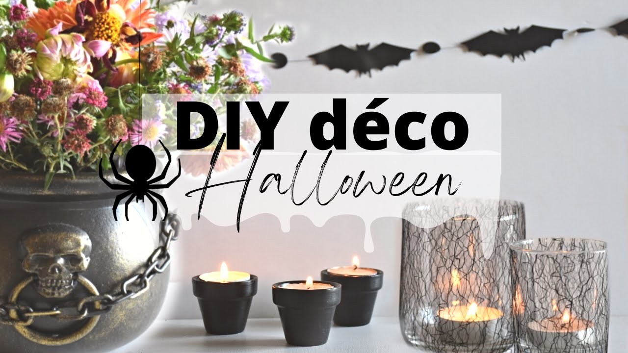 DIY décoration halloween (simple et rapide)