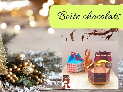 ????????⭐  Boîte à chocolats pour la Noël  ???? ???? ⭐#Noël #christmas2022  #chocolate