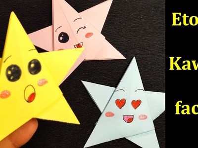 Comment faire une étoile kawaii en origami