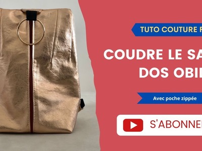 Coudre un sac à dos trapèze - coudre le sac à dos Obidon - patron gratuit