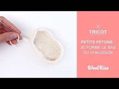 Petits Petons WoolKiss (couture 1.2) : comment faire la couture du bas du chausson