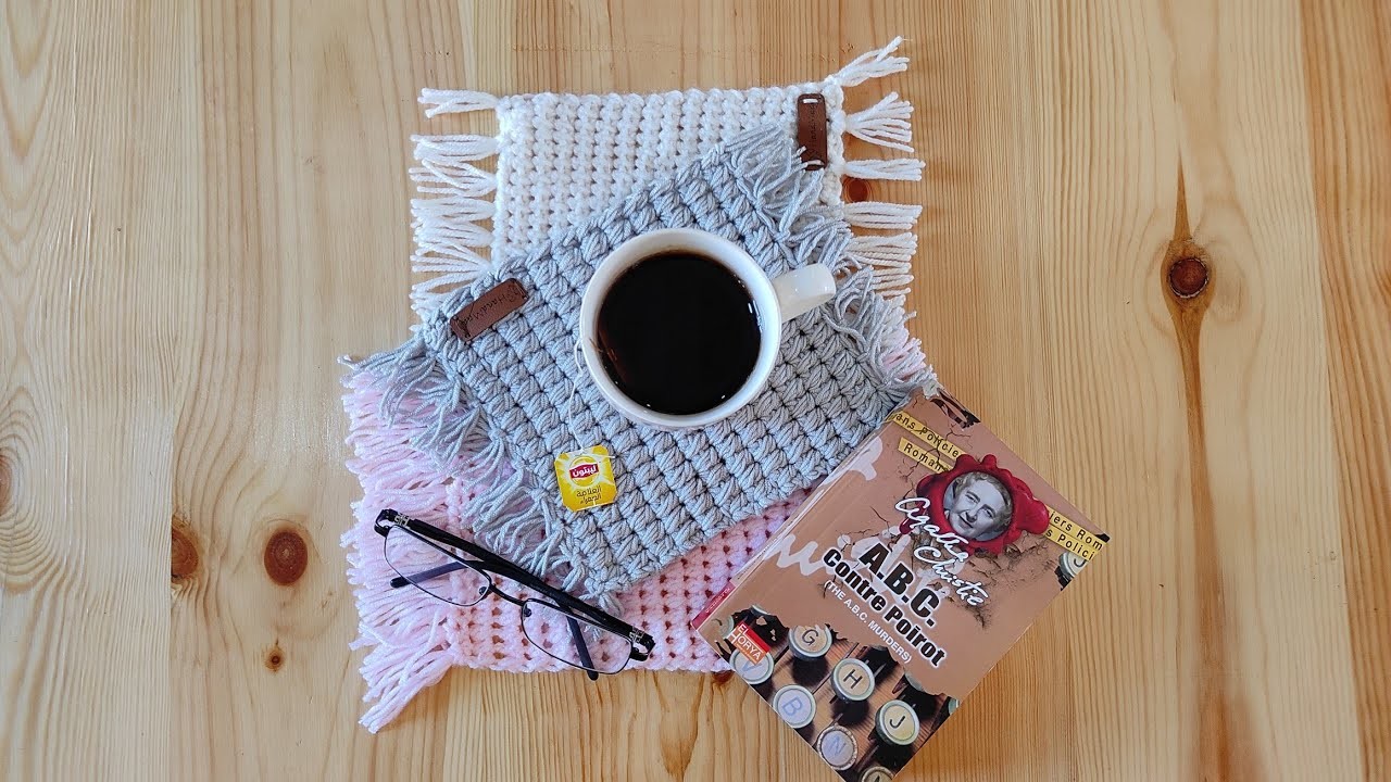 Crochet facile Tapis de Mug أسهل طريقة لعمل سجادة ماج كروشيه