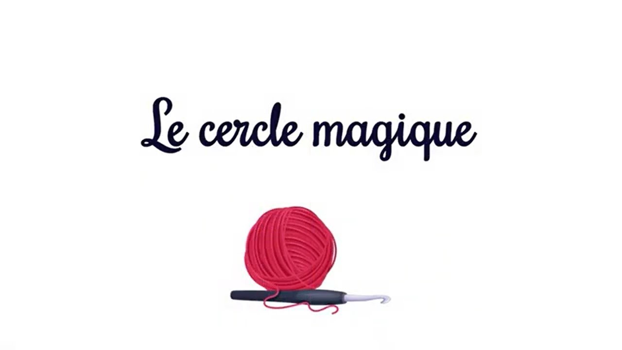 Tuto crochet débutant cercle magique facile - magic circle crochet - débuter un cercle au crochet