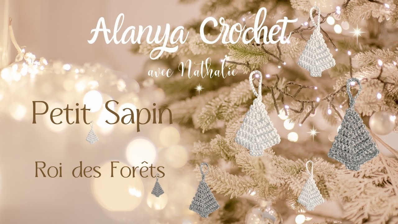 Sapin Décoration de Noël : Sur Alanya Crochet !
