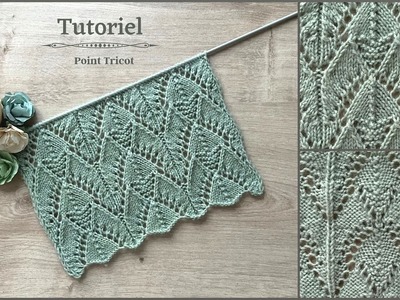 #308 Point Fantaisie au Tricot @mailanec #knitting #knittingpattern #tutorial #pattern