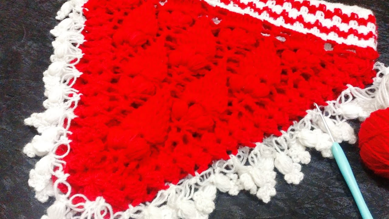 New crochet toran.Jhalar ka design.Toran patti.woolen toran.लोकरीचे toran.Sunita Wool World.thalposh