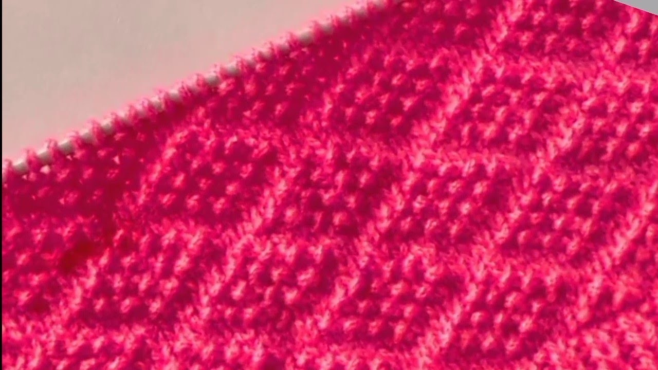 Supar Fast Easy Knitting Pattern