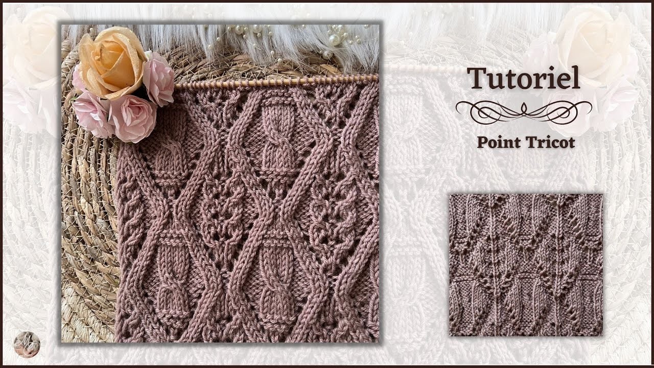 #310 Tutoriel SUPERBE point au Tricot. Idéal Pull. @mailanec #knittingpattern #tutorial