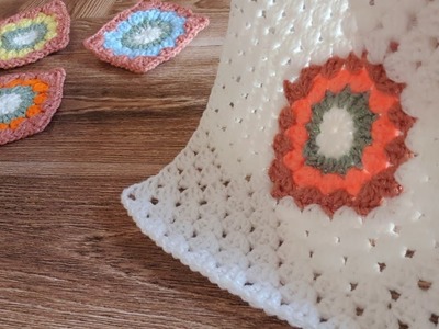Crochet : crochet granny square