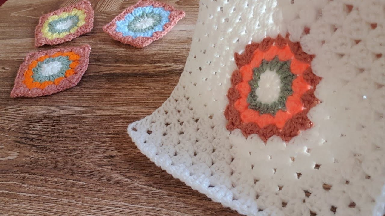Crochet : crochet granny square