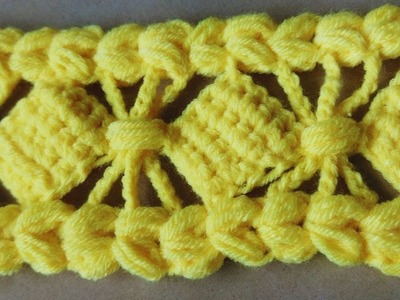 Crochet New Pattern || Woolen Toran Patti.Border Design || न्यू क्रोशिए पैटर्न????