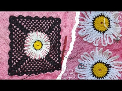 Grany Bunga Krisan || Bunga Rajut || Crochet Flower