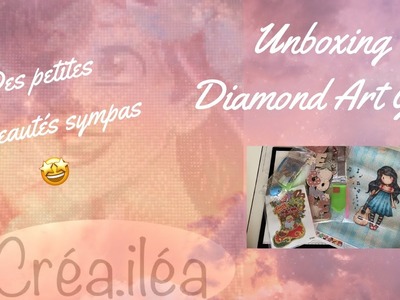 Unboxing Diamond Art Gift - des petites nouveautés???? #diamondpainting #unboxing #diamondartgift