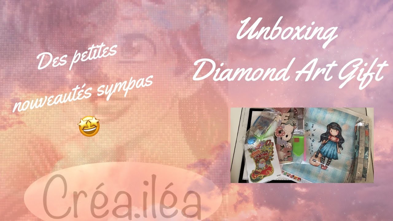Unboxing Diamond Art Gift - des petites nouveautés???? #diamondpainting #unboxing #diamondartgift