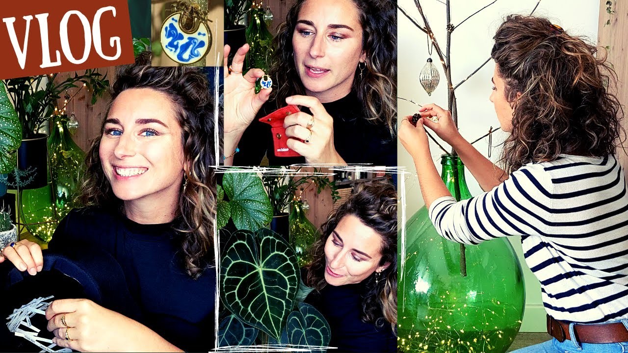 VLOG : Plantes, Bijoux, Décorations de Noël et tirage au sort et un nouveau CONCOURS pour vous !! ????