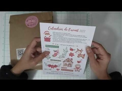 Calendrier de l'avant Sagaposcrap : J1 @SagapoScrappe
