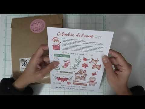 Calendrier de l'avant Sagaposcrap : J1 @SagapoScrappe