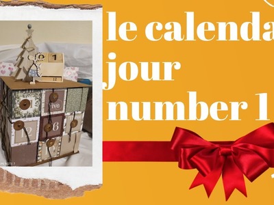 Le Calendar  jour number one @isacrea