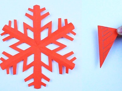 Comment faire un flocon de neige à partir de papier