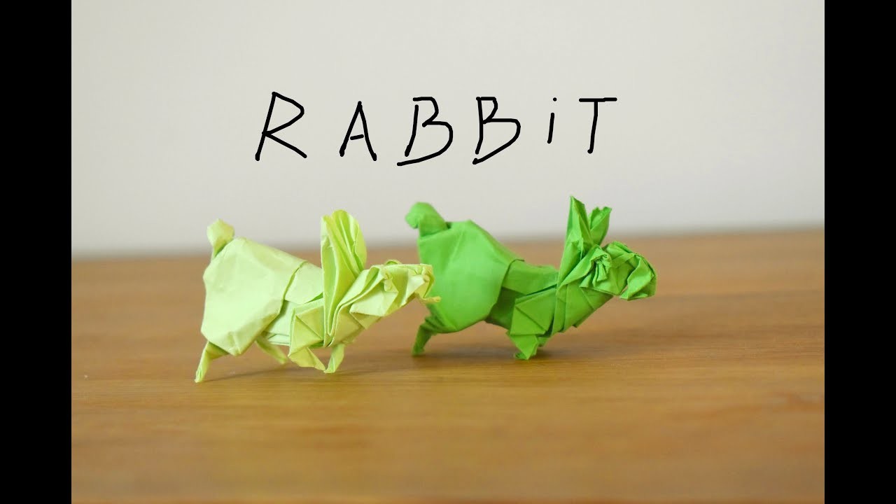 Origami - Rabbit Lapin うさぎ (Ronald Koh)