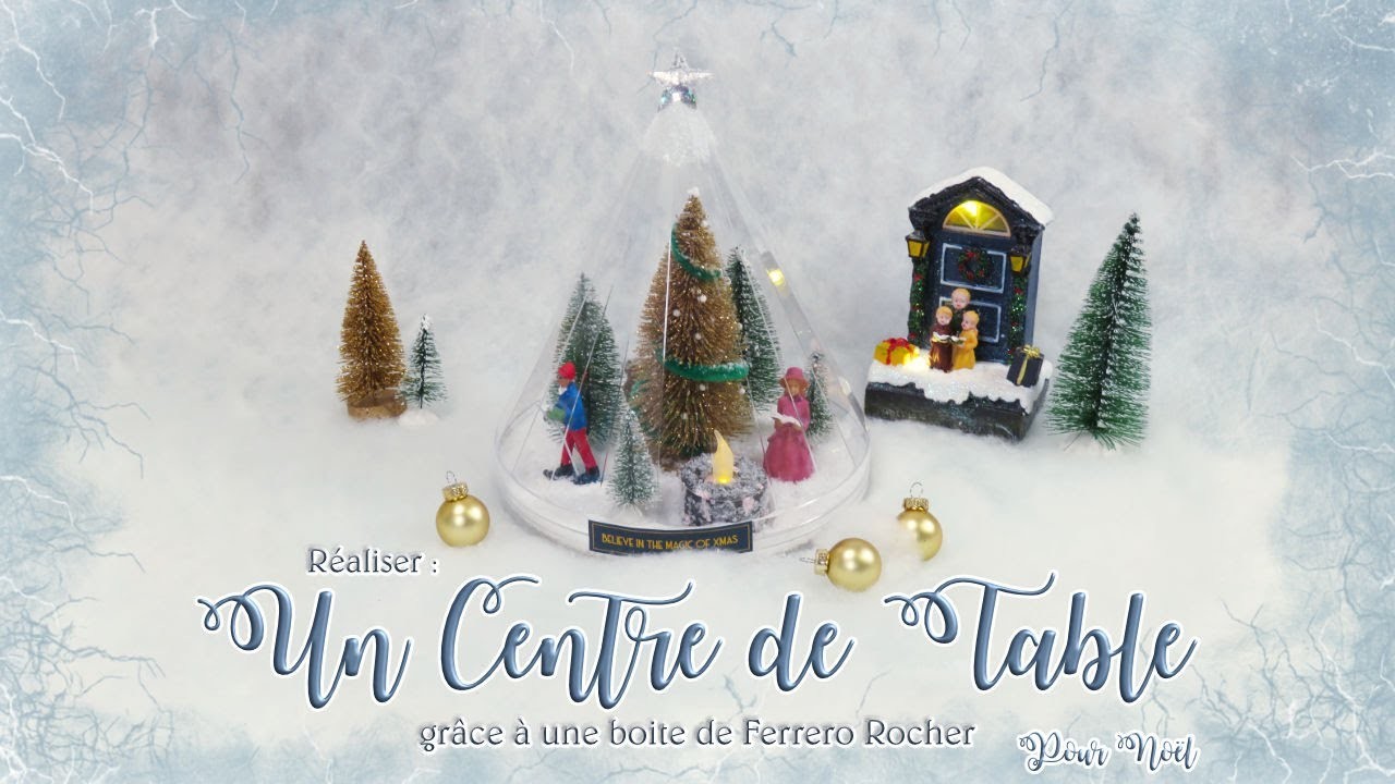 Réaliser : Un Centre de Table pour Noël