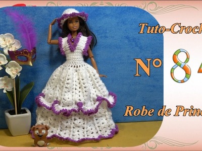 ???? Tuto Crochet Barbie N°84 | ???? Une Robe de Princesse