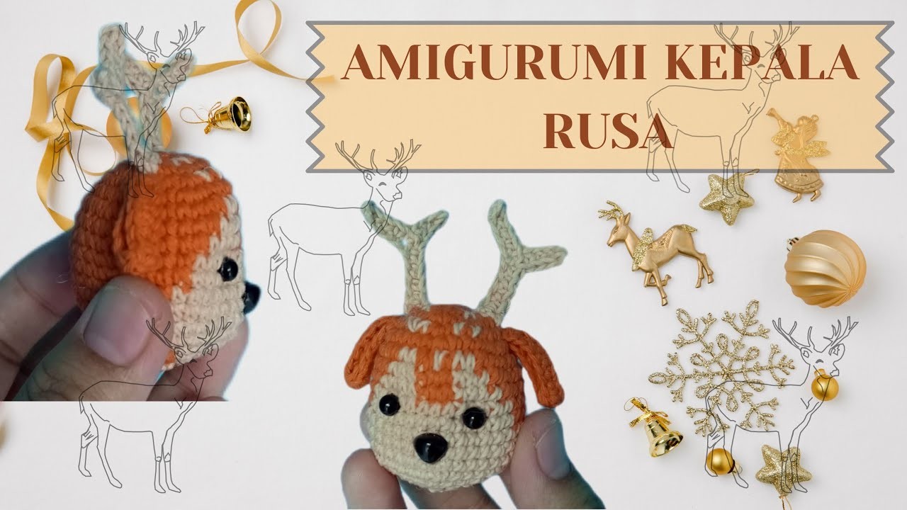 Tutorial | amigurumi rusa | amigurumi deer #amigurumi #amigurumi #rusa #deer #crochet