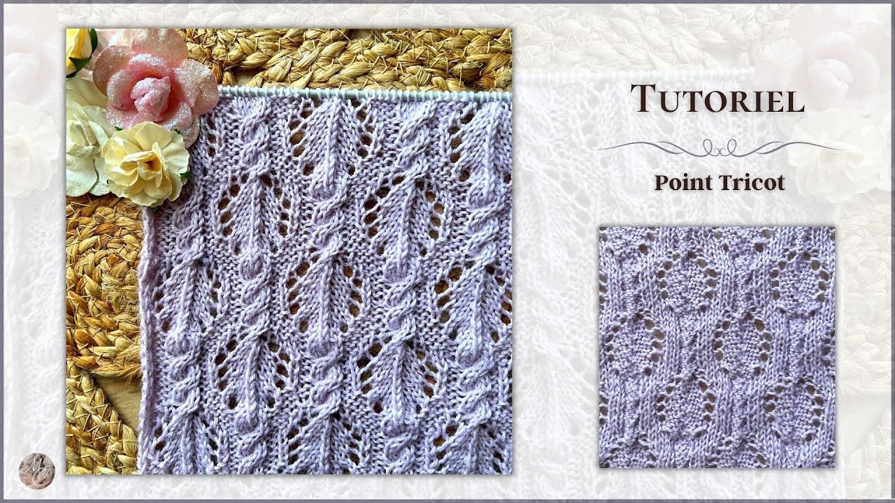 #311 Tutoriel Point Tricot. Rendu MAGNIFIQUE. Gilet?? @mailanec #knitting #tutorial